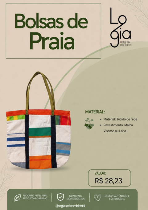 Bolsa de Praia Logia